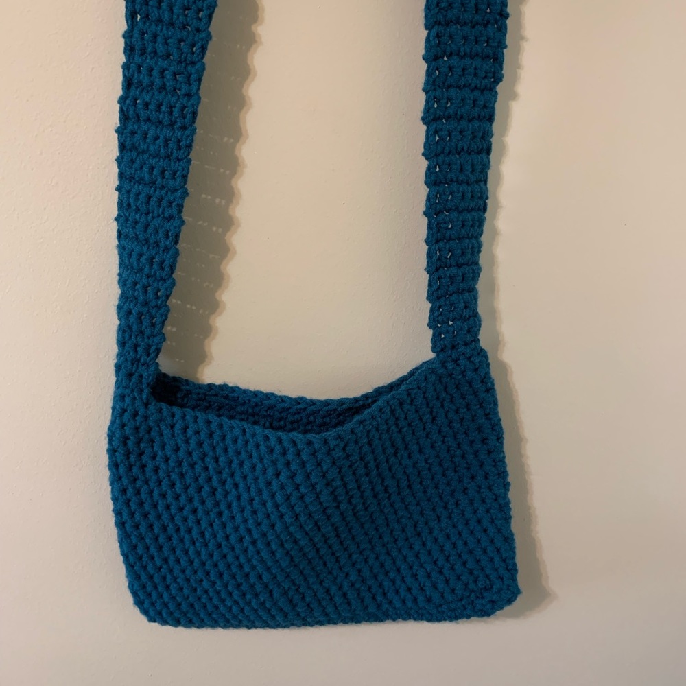 Boho Crossbody Bag, handmade,
crocheted - Picture 7 of 16